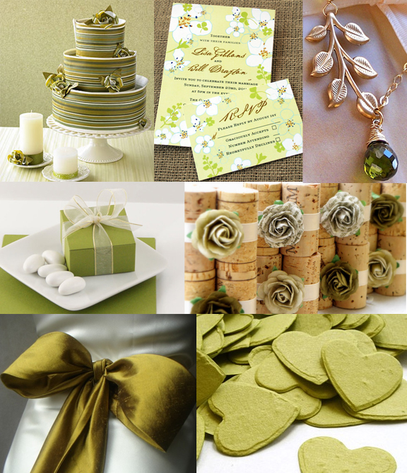 I hope these olive green items inspire you for your wedding or party